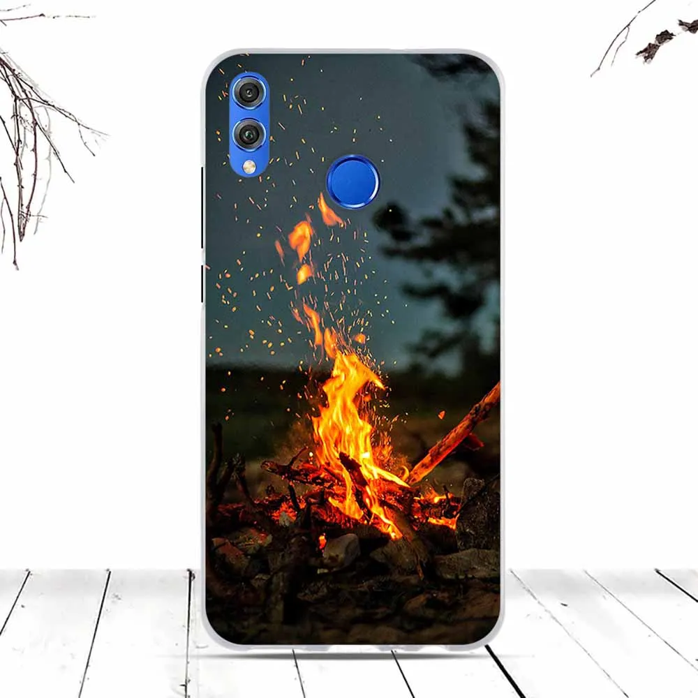Мягкий ТПУ силиконовый чехол для Huawei Honor 8X View 10 Lite V10 Fundas телефона Coque | Мобильные