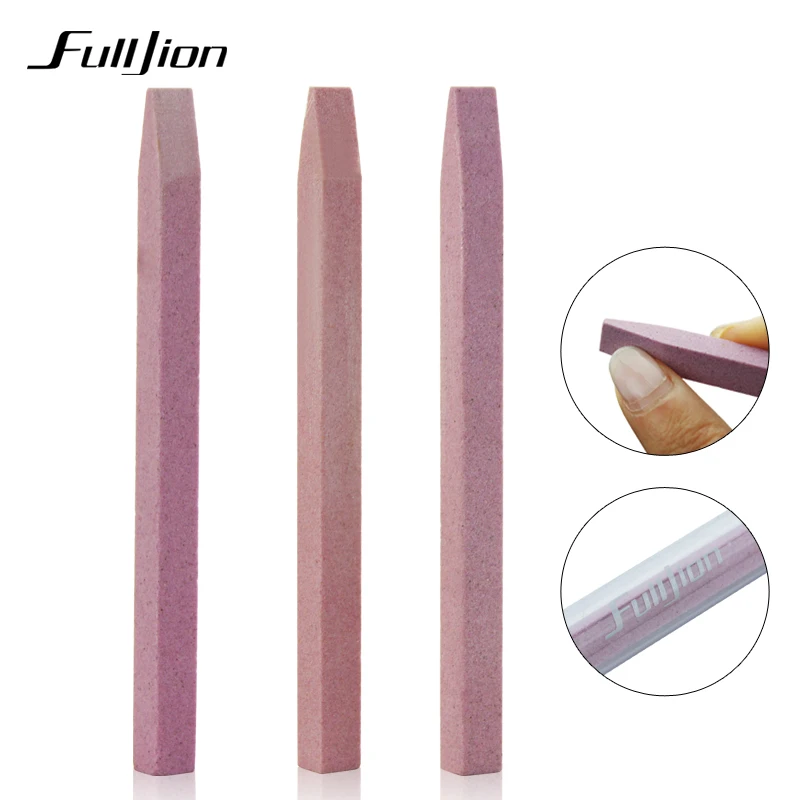 1 шт. уникальный камень пилка для ногтей триммер удаления кутикулы буферный