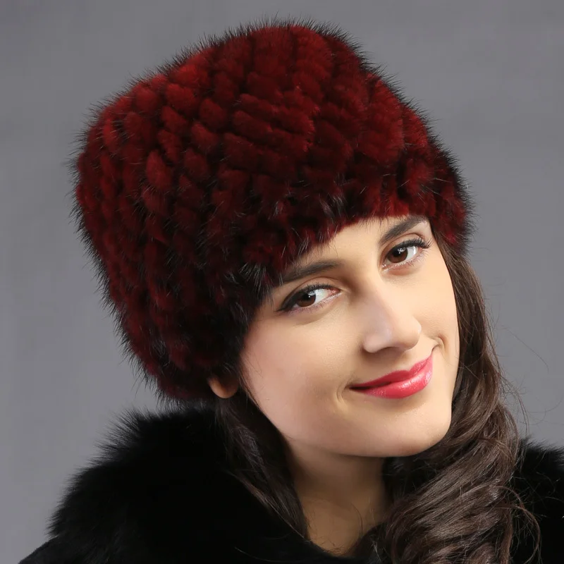 2018 осень зима супер теплый ананас женская натуральная норковая меховая муфты