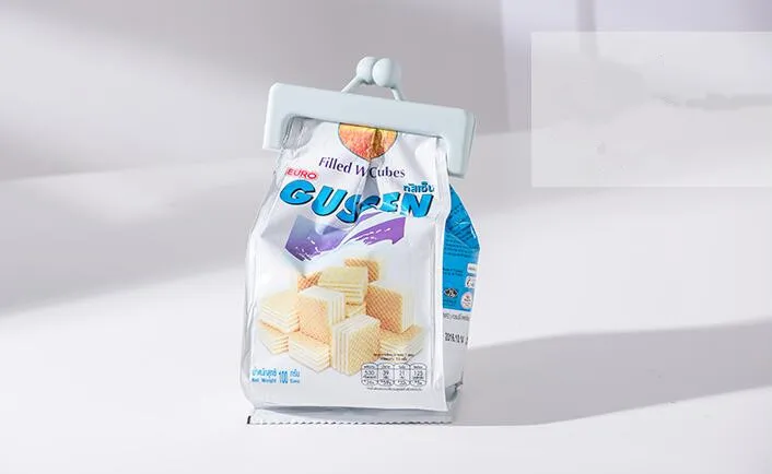 2 шт. Пластиковый Мешок Уплотнительные зажимы для еды закуска уплотнительный мешок герметик зажим уплотнительный инструмент кухонные аксессуары