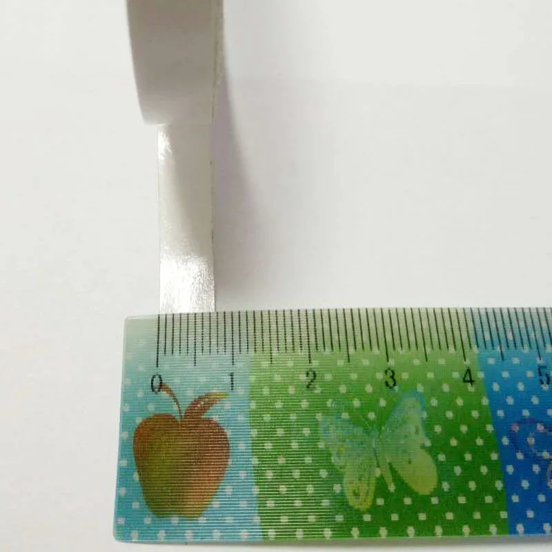 

Free Shipping 2PCS/Lot White Strong Sticky Glue Permanent Double-sided Adhesive Tape For Office Supplies