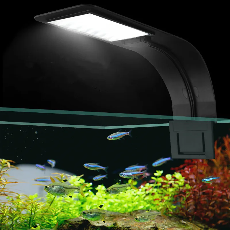 

Super Slim LED Aquarium Lights Clip-on LED Plants Grow Light 5W/10W Aquatic Freshwater Lamps Waterproof Lamp For Fish Tanks