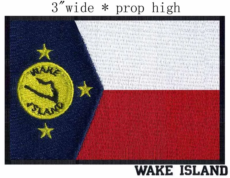 Wake Island Flag embroidery patch 3