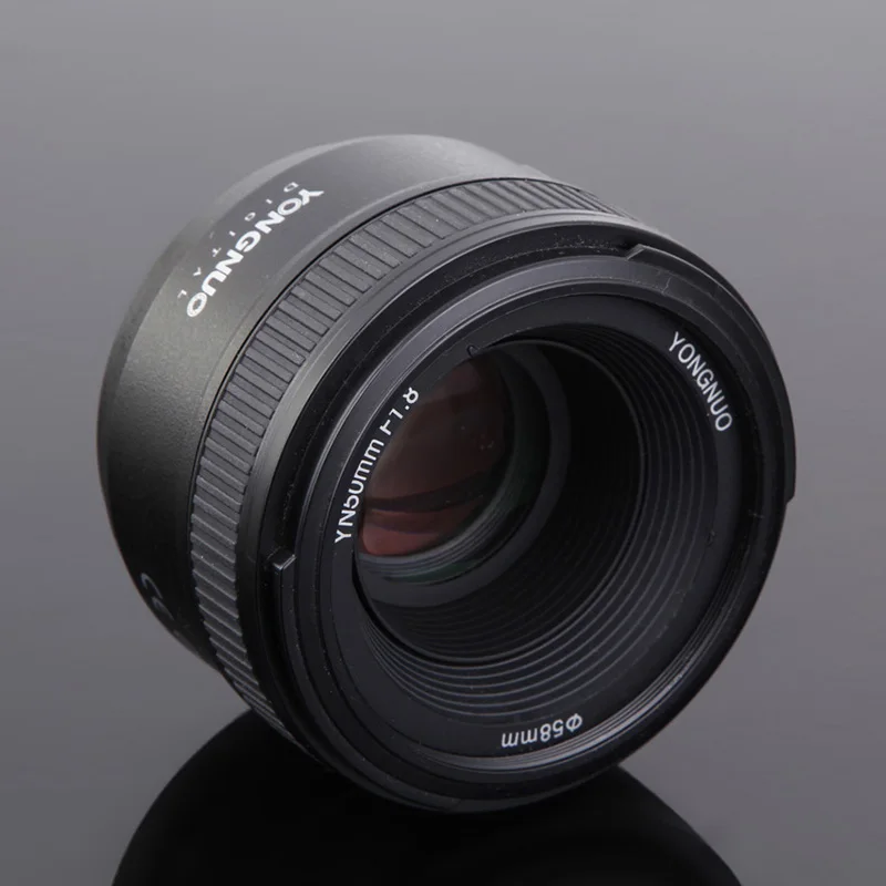 Новинка стандартный основной объектив YONGNUO YN 50 мм F1.8 1:1 8 Большая диафрагма