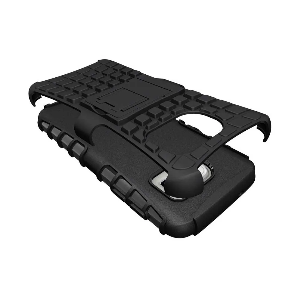 Для Samsung Galaxy S7 G930 Tough Impact Телефон Case Heavy Duty Броня Силиконовый держатель стенд