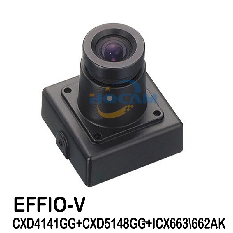 

HQCAM 1/3" SONY Effio-V 800TVL True WDR Miniature Square Camera 3.6mm Lens OSD Function 4141+663\662 ATM Camera According face