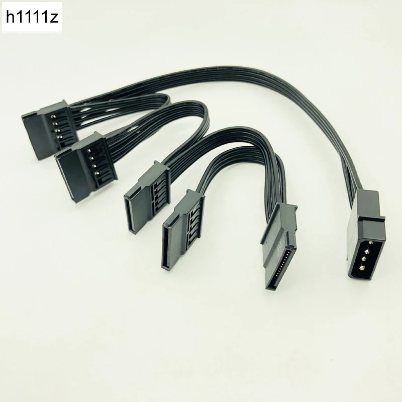 H1111Z Molex 4-контактный IDE от 1 до 5 SATA 15-контактный кабель питания для жесткого диска