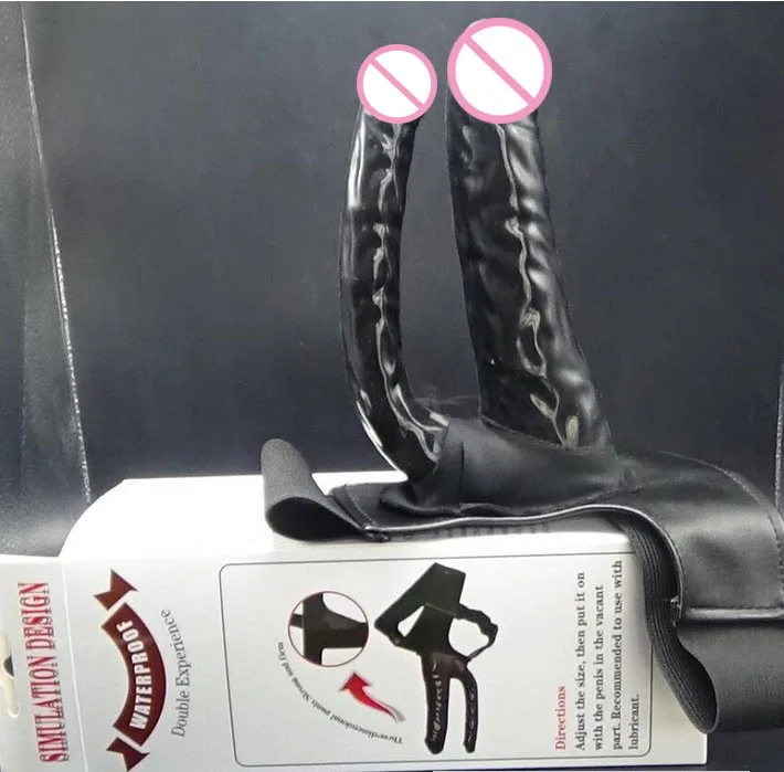 Горячая двойной Дилдо страпон жгут огромный фаллоимитатор Реалистичная лошадь