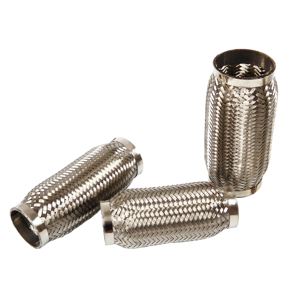 TOPAUTO автомобильный глушитель выхлопной трубы из нержавеющей стали мягкое соединение Высокое напряжение шумоподавление Сварка гибкое соединение