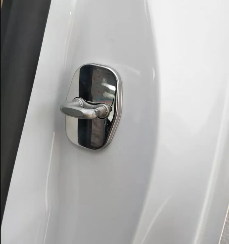 Для Citroen SPACETOURER 2016 2017 отличная Пряжка дверного замка из нержавеющей стали