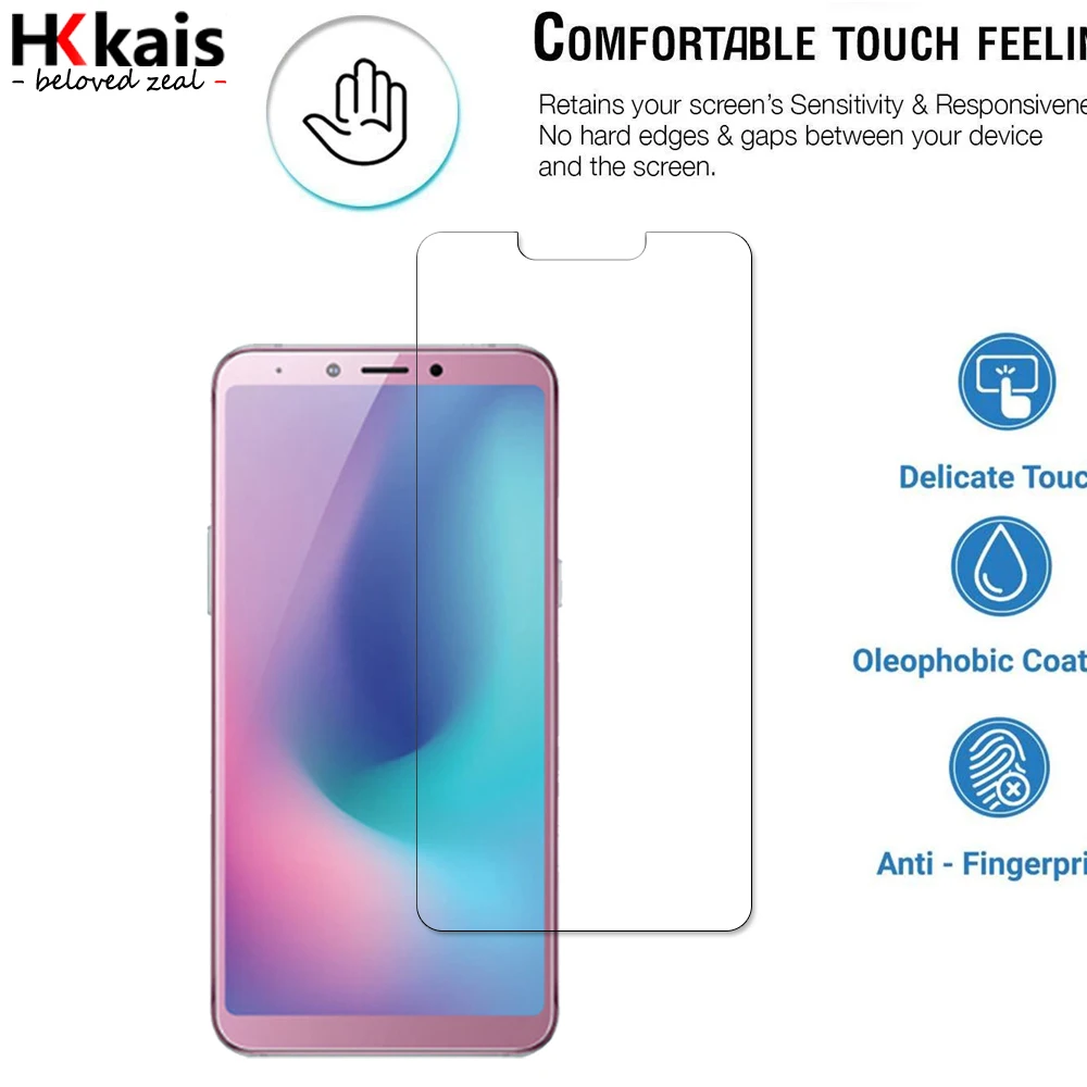 Закаленное стекло HKKAIS для samsung Galaxy A6S Защитная пленка экрана|Защитные стёкла и