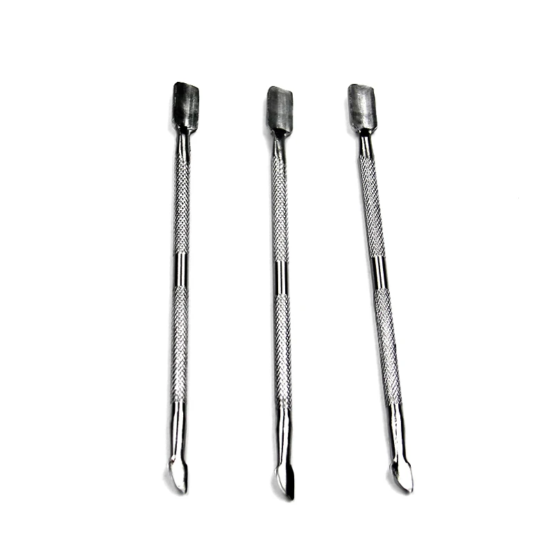 1 шт. двухсторонние Кутикулы Толкатели из нержавеющей стали кутикулы резак для