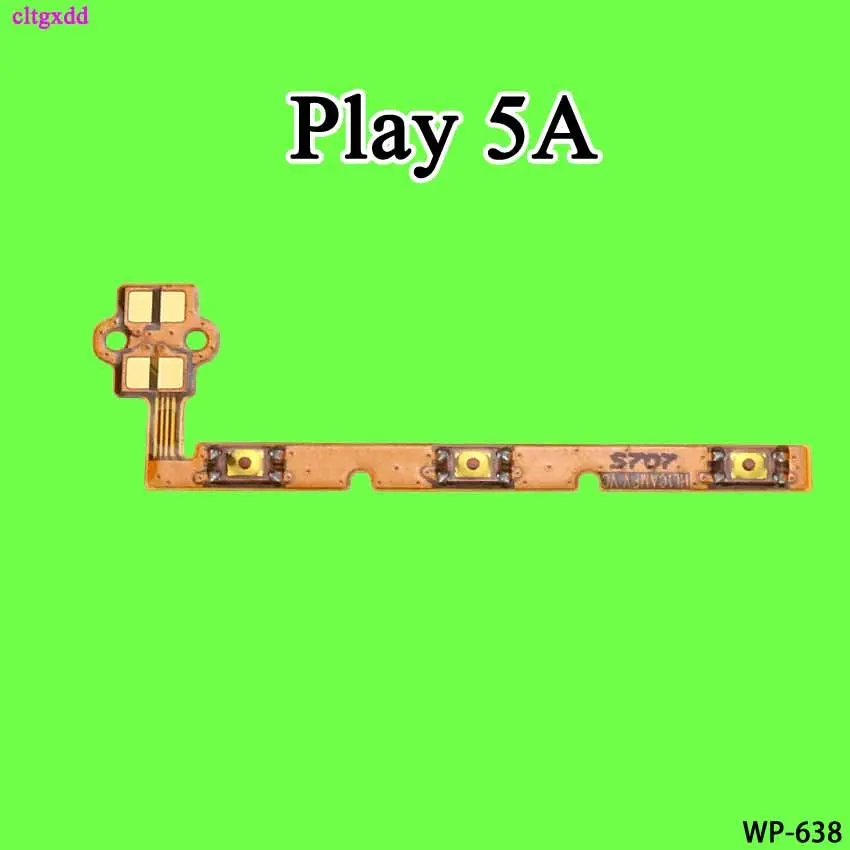 for Play 5A Cltgxdd для huawei Honor Play 5A 6 7 Play 5C 5X 6A 6X 7A 7C 7X кнопки включения/выключения питания и громкости гибкий кабель - Color: for Play 5A
