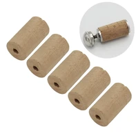 5pcsset pure natural piccolo cork soft wood cork musical instrument parts accessories