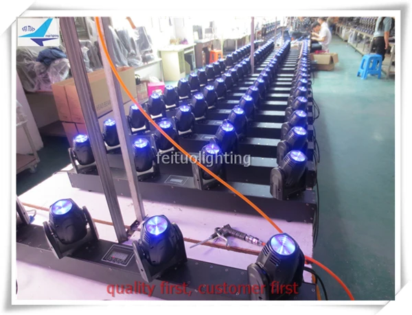8 шт./лот 4X10 Вт LED Moving Head Beam DMX Bar Wash Stage DJ Disco Праздничные огни|Эффект освещения сцены|
