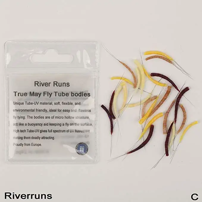 Комплект реалистичных мушек Riverruns Супер реалистичные УФ трубки комбинированный
