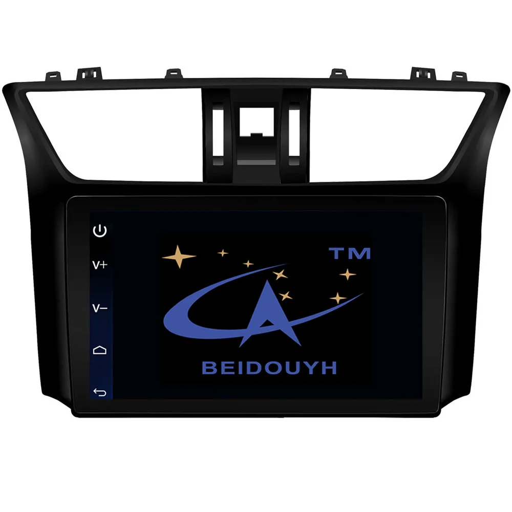 Beidouyh 10.2 дюймов Android автомобильный навигатор для Nissan Sylphy 2016 с Wi Fi/Bluetooth Поддержка