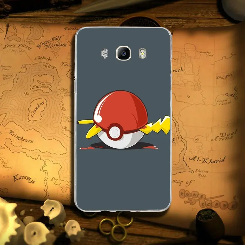 Pokemons детектив Pikachus Мягкий силиконовый чехол для смартфона мобильный телефона