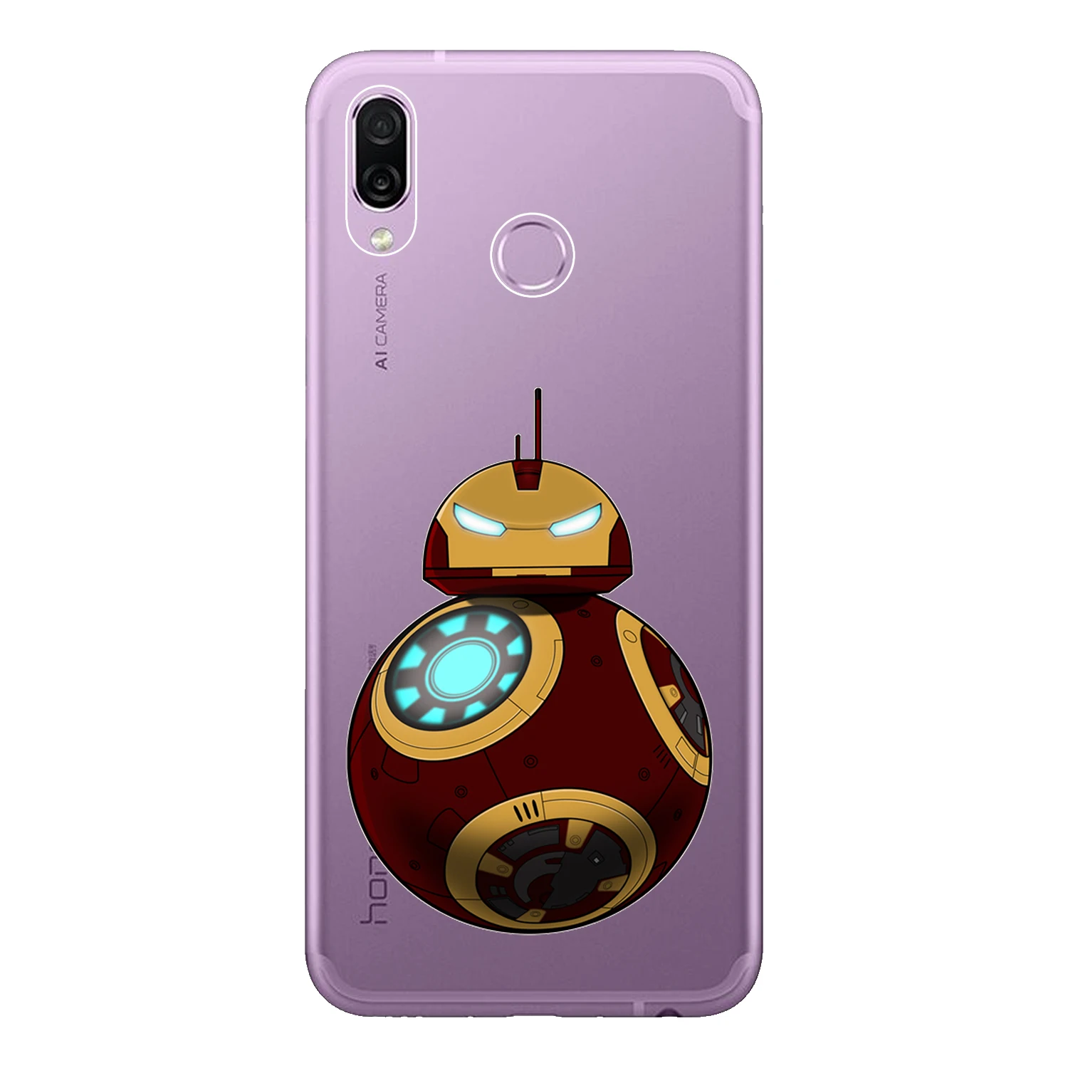 Чехол для Huawei Honor Play чехол 6 3 дюйма Мягкий ТПУ силиконовый COR-AL00 Fundas BB-8 Звездные