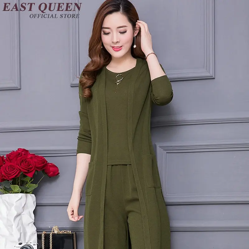 Комплекты одежды для женщин 2018 Новое поступление элегантные Брючные костюмы