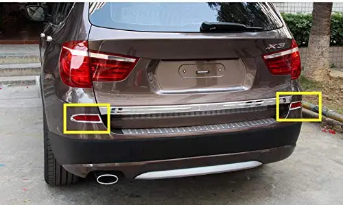 Хромированная задняя противотуманная светильник для BMW X3 F25 2011 2014 Pre
