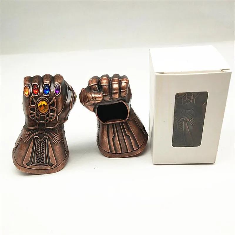 Marvel Movie The Avengers 3 Thanos Infinity Gauntlet Beer Bottle Opener Personalized Creative Metal Keychain Pendant Gift | Тематическая