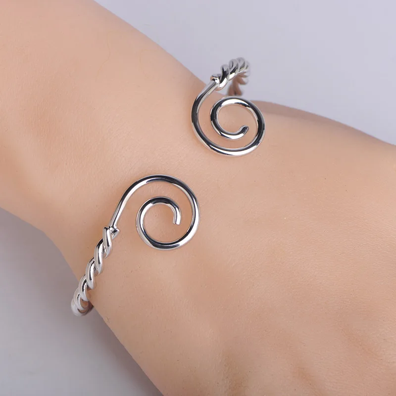 FUNMOR Обезьяна Король волшебное заклинание открытые манжеты браслет женский