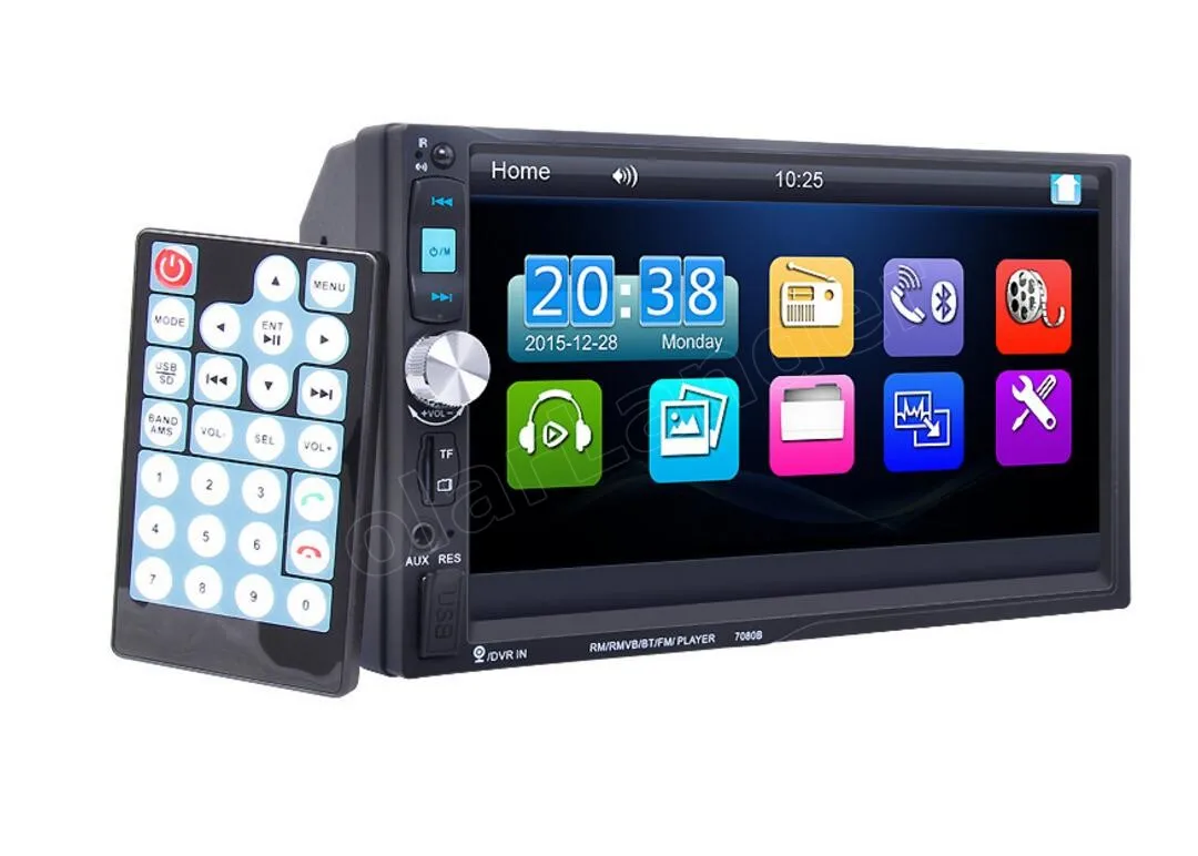 Автомагнитола для телефона Android mp5 плеер стерео FM USB TF 2DIN 7 дюймовая задняя камера