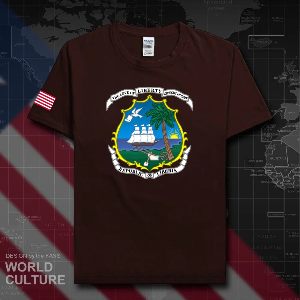 Футболка свободная Liberian LR LBR для мужчин модная футболка 2018 национальной команды