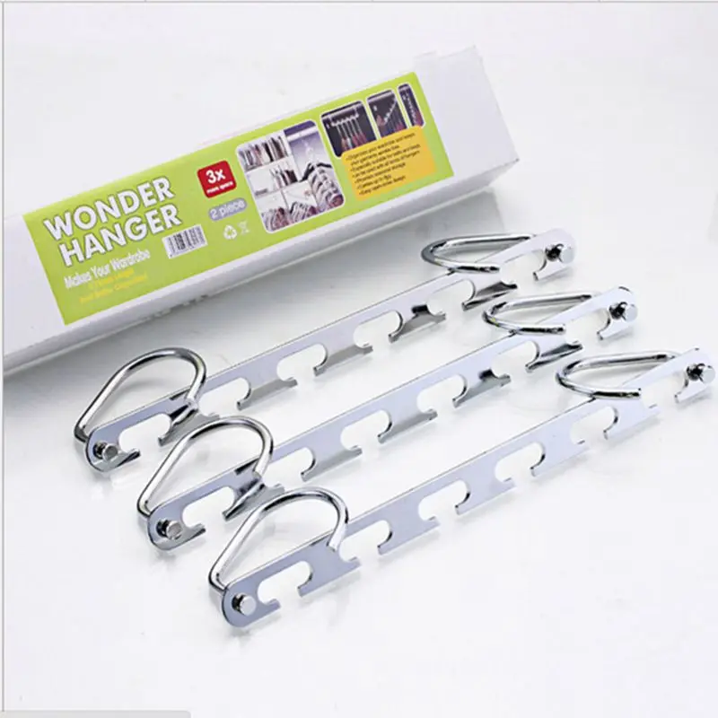 Металлический Чудо Вешалка Space Saver Chromate лечение Магия вешалки для одежды гардероб