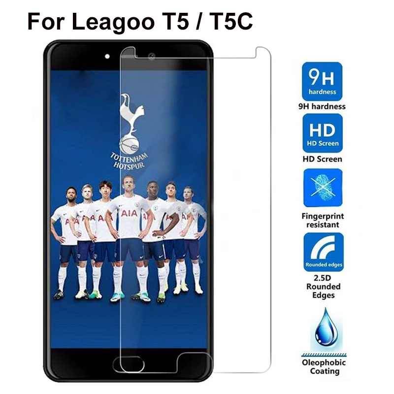 Закаленное стекло премиум класса для Leagoo T5 T5C 2.5D 0 26 мм 9H Защитная пленка