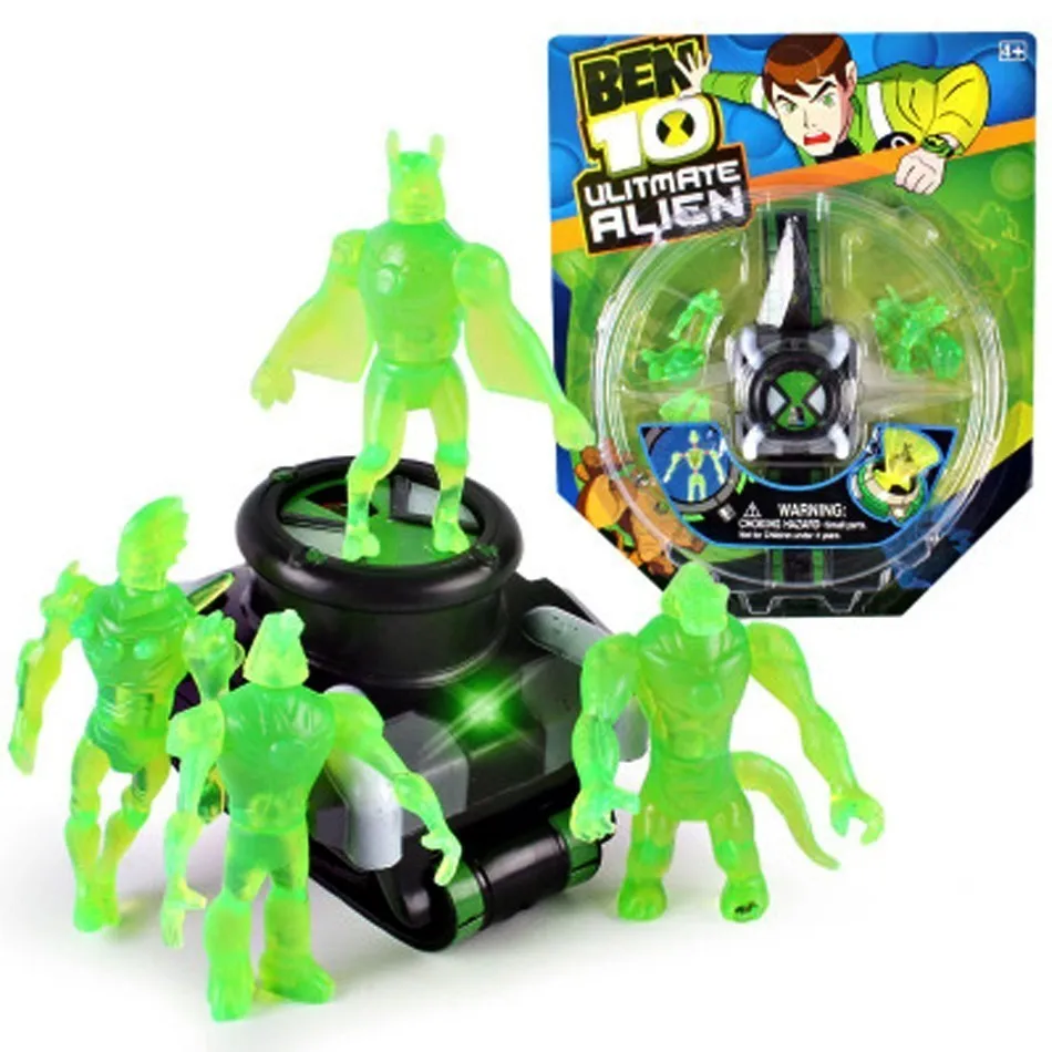 B Ben 10 Ultimate Omnitrix часы Стиль Дети проектор часы Япония подлинные Ben10 часы игрушки наручные часы - Цвет: B