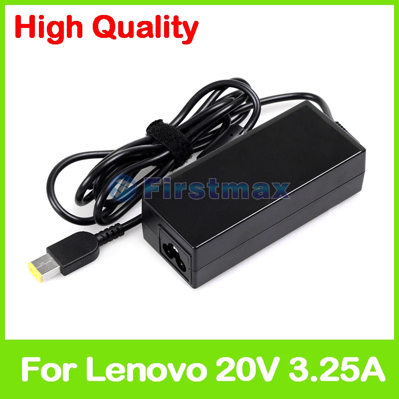 

65W 20V 3.25A AC power adapter for Lenovo for Thinkpad X1 E450 E450C E455 E540 Edge E531 E550 E555 Helix 2nd Gen charger