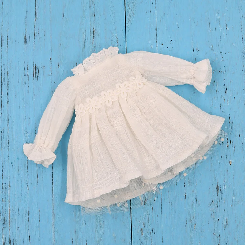 Blyth/кукольная одежда; кружевное платье принцессы; подходит для 1/6; ICY blyth doll joint body