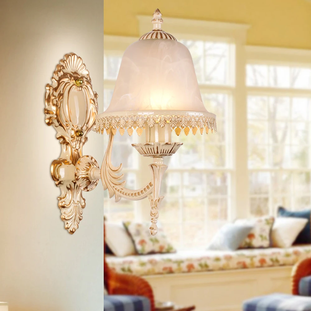 Настенный светильник E27 из матового стекла светодиодное Бра в стиле индастриал