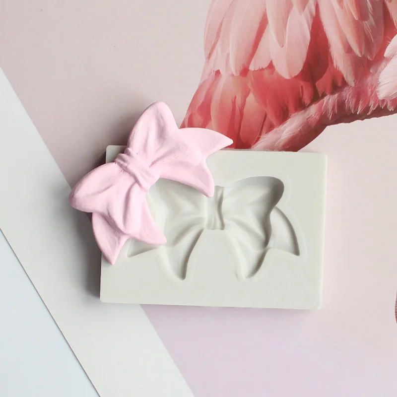 Aouke маленький галстук-бабочка силиконовые формы для украшения торта Sugarpaste