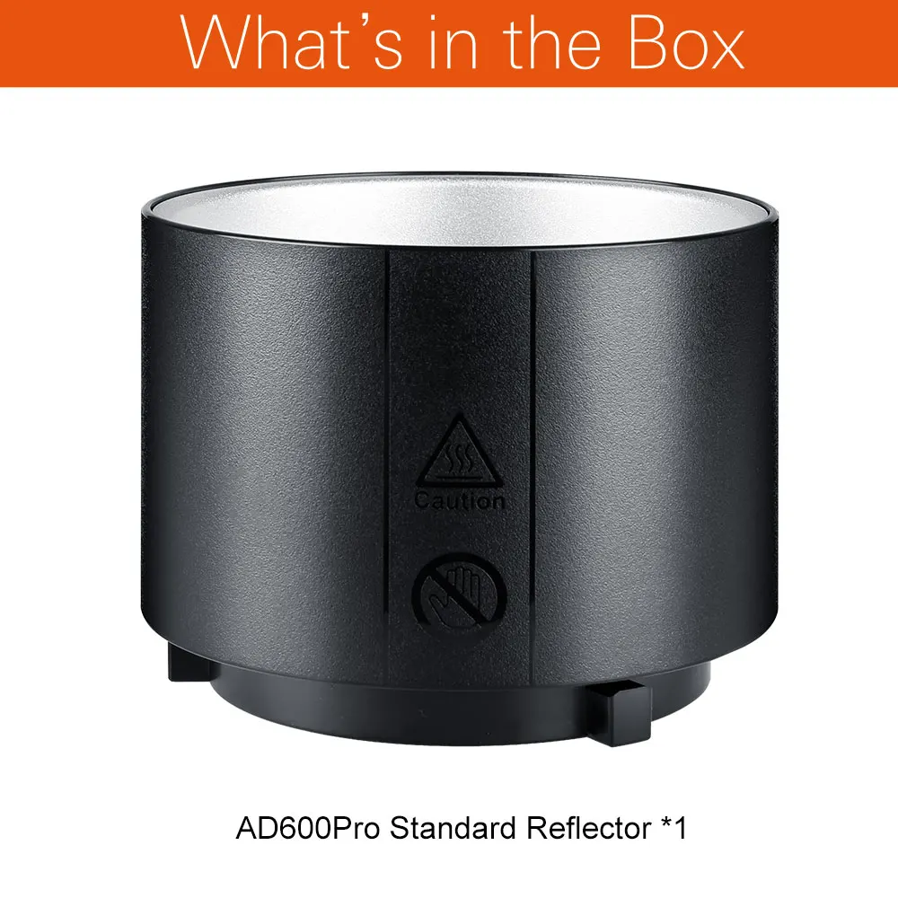 Внешние аксессуары для вспышки Godox WITSRO AD600Pro стандартная крышка отражателя