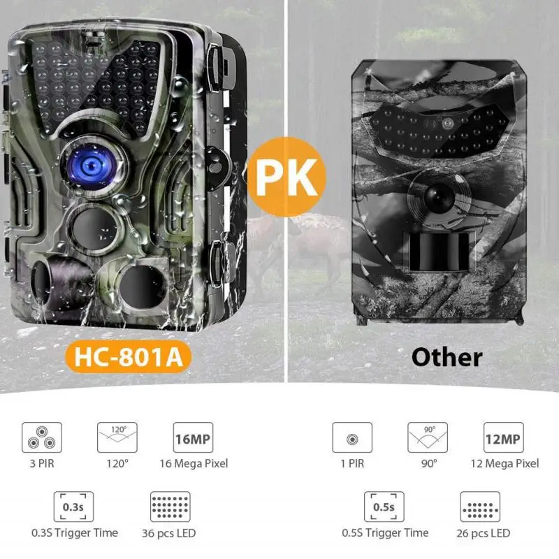 HC-801A Фотоловушка gsm камера photo traps ловушка охоты товары капканы фотоловушки фотоаппарат hunting смс фото лавушка лавушки nigh