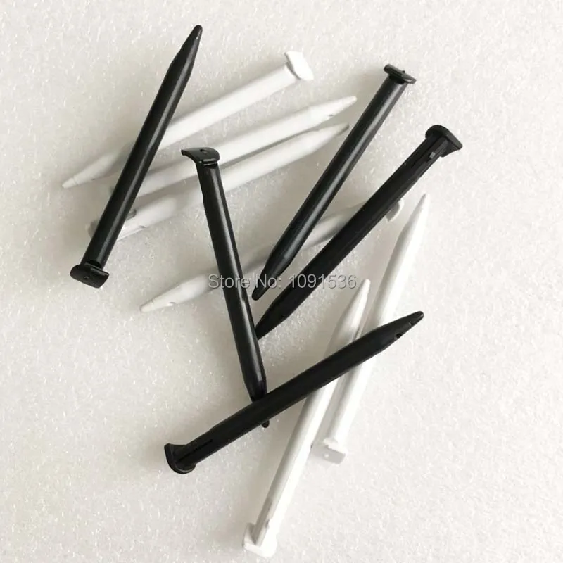 Черный белый цвет пластмассовая сенсорная ручка Stylus Для Nintendo Новый 2DS LL / XL|xl