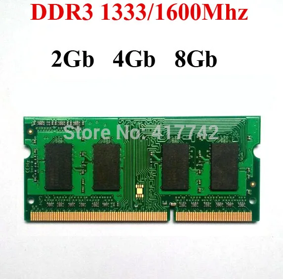 ноутбук Memoria оперативной памяти DDR3 8 ГБ 4 2 Гб 1600 8gb 1333 Mhz / ddr3 2G 4G 8G гарантийный срок