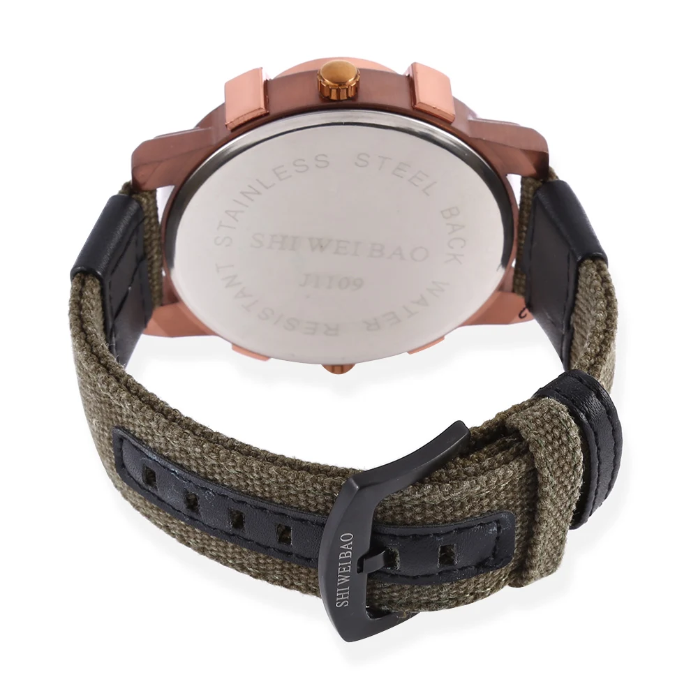 Высококачественные кварцевые часы люксовый бренд нейлоновые мужские