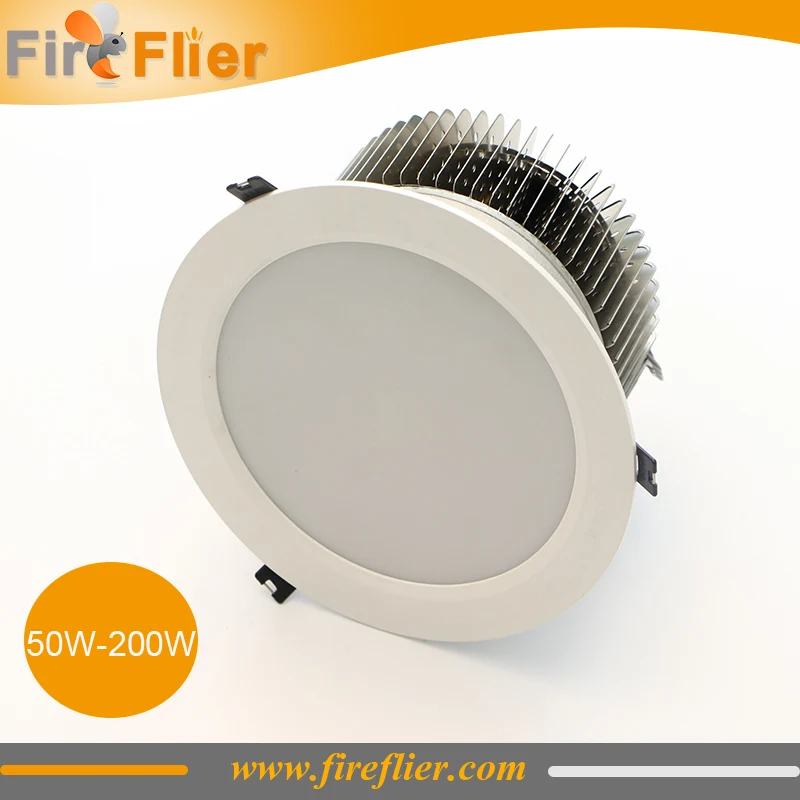 

6pcs 50w 80w Led canopy light buit in lamp 100w 120w industrial down light 150w 200w stadium led light indoor embedded