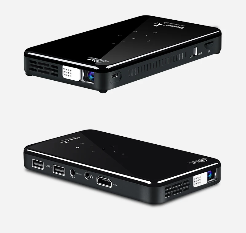 AUN светодиодный проектор X2. WiFi Android 3D проектор для домашнего кинотеатра. Мини-проектор кинотеатра. Поддержка 1080P(опционально Голосовое управление