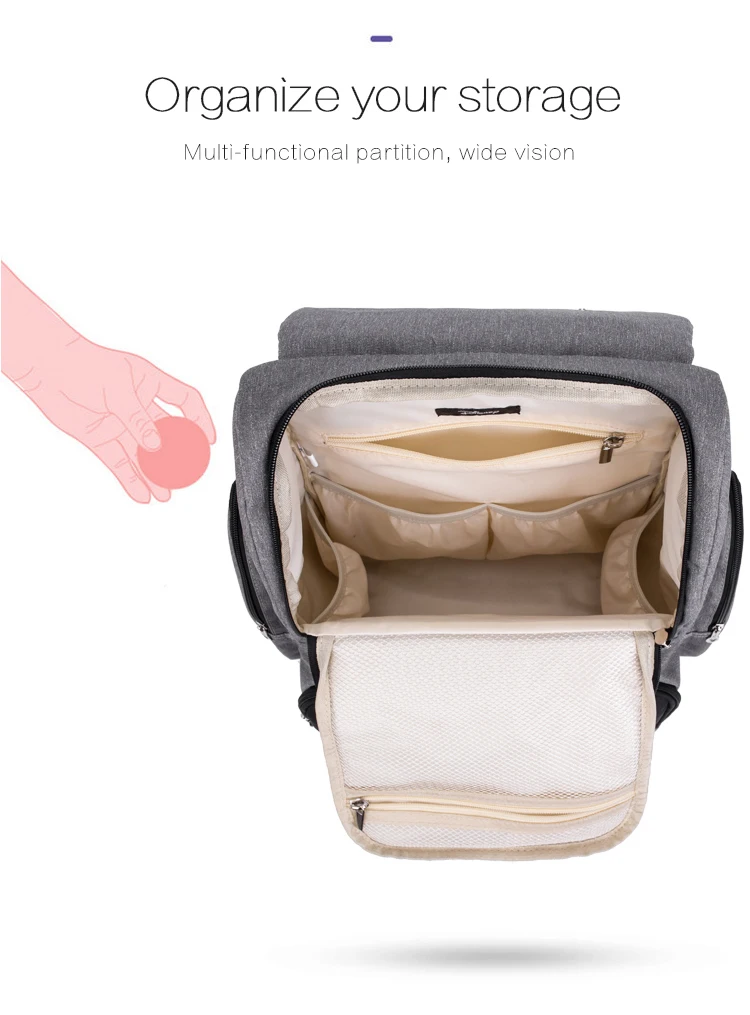 Disney Микки Маус детские пеленки сумка материнская коляска подгузник рюкзак для