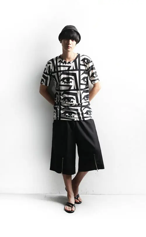 Индивидуальная новинка мужской одежды размера плюс GD Модные свободные брюки для