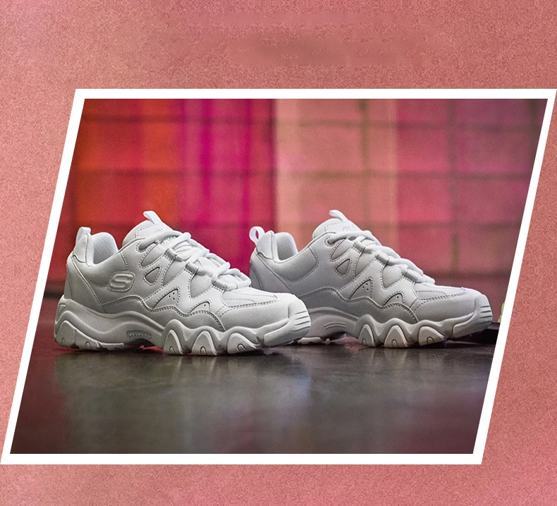 Skechers/Женская обувь D'lites; удобная дышащая модная обувь; женская прогулочная обувь на платформе и высоком каблуке; 88888328-WPK