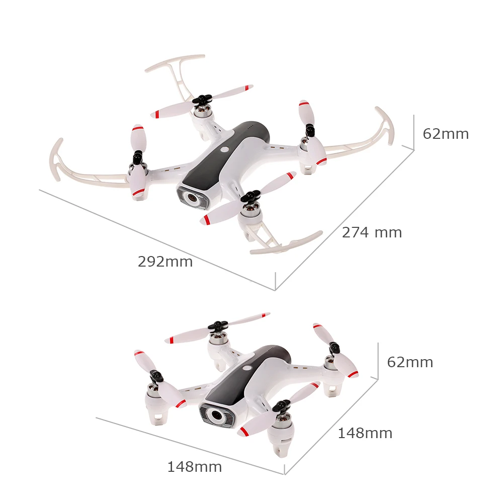 Дрон Syma W1 PRO с GPS 4K Радиоуправляемый регулируемой камерой Wi Fi FPV HD оптическая