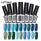 LEMOOC гель-Синий лак es 8 мл 229 цветов гель для дизайна ногтей UV Vernis светодиодный Полупостоянный впитывающий Маникюр для ногтей Гель-лак
