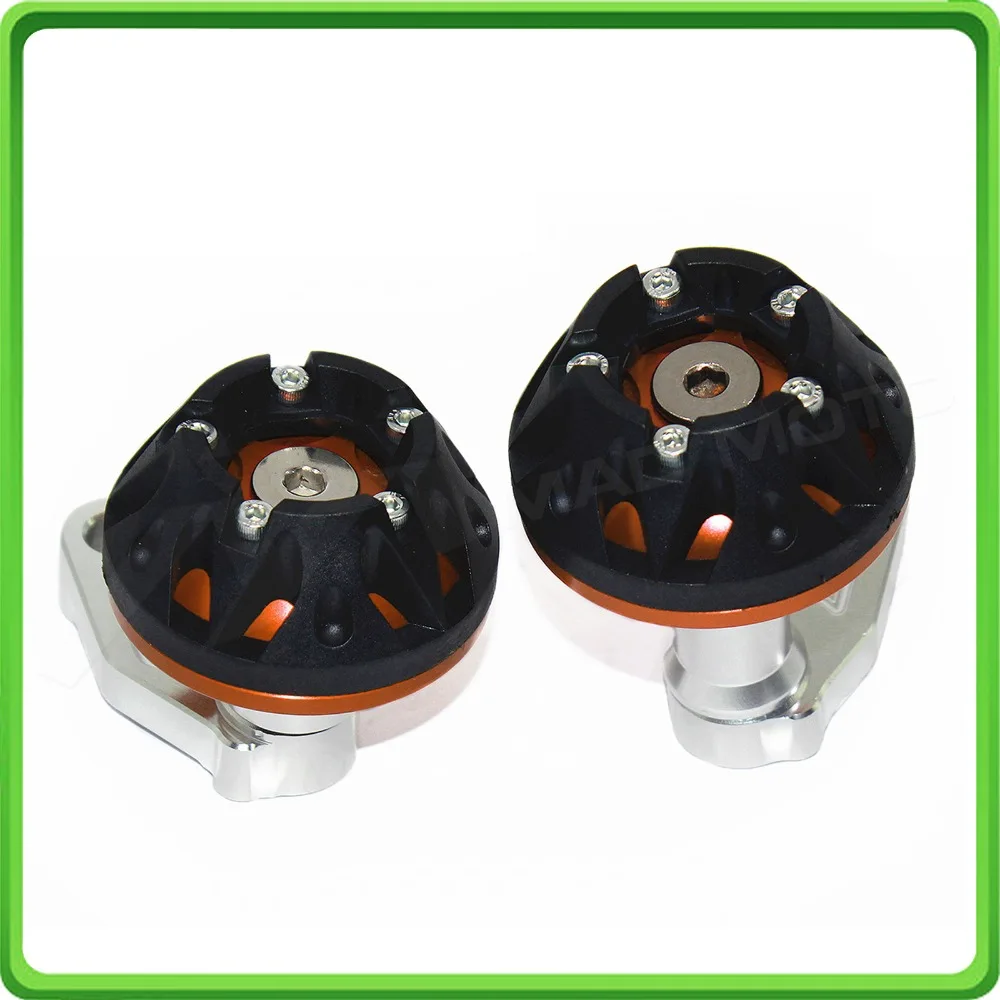 

CNC Мотоцикл Защита от падения крышка слайдер Рамка слайдер протектор Краш гвардии для BMW S1000RR 09 10 11 12 13 оранжевый