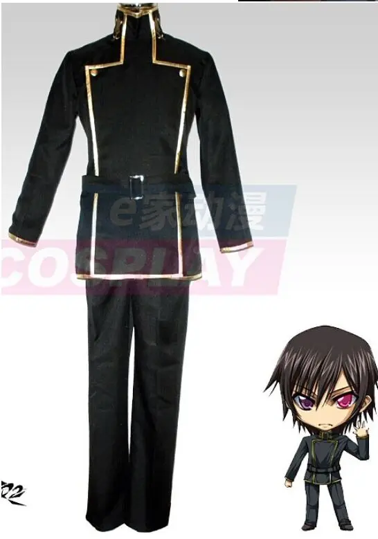 Японский аниме код GEASS Letouch zero косплей костюм для мальчика мужской карнавальный